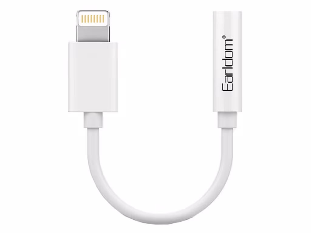مبدل لایتنینگ به صدا ارلدام Earldom ET-OT49 Lightning to 3.5mm Adapter