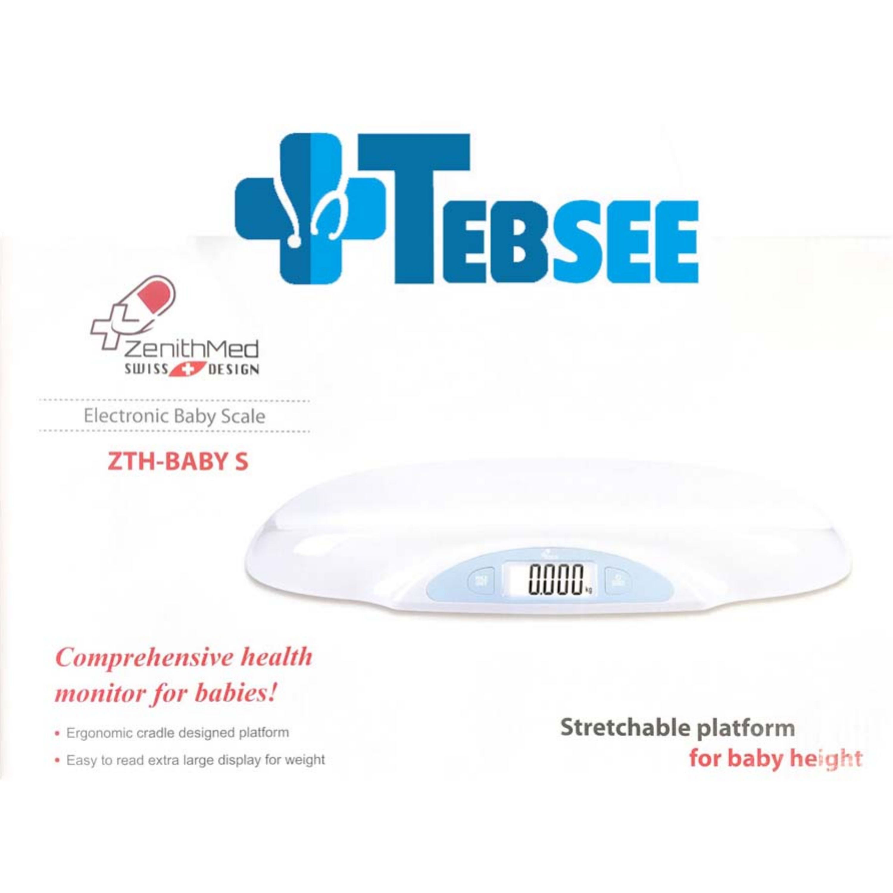 ترازو دیجیتال نوزاد زنیت مد zenitmed BABY-S