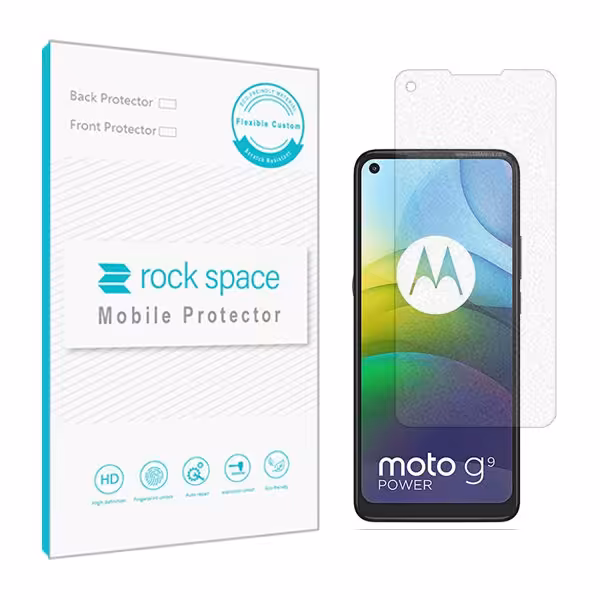 گلس موتورولا G9 Power مدل نانو هیدروژل گیمینگ برند راک اسپیس کد S