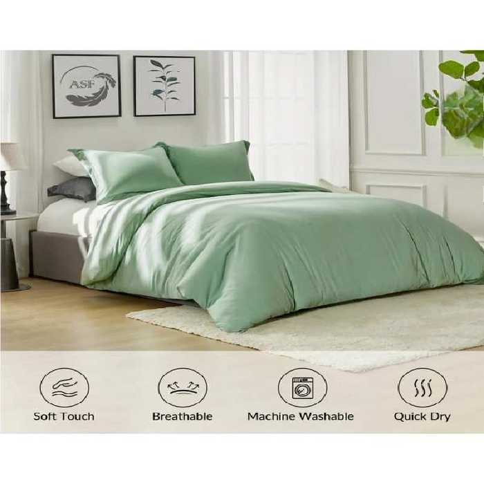 سرویس لحاف روتختی یک نفره 6 تکه عرض 120 سبز روشن ای اس اف ASF مدل MICRO LADY