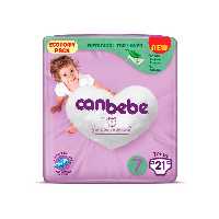 پوشک بچه جان به به (Canbebe) سایز  7 (21عددی)