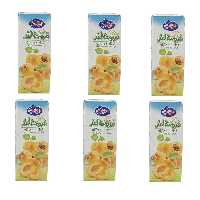 آبمیوه زرد آلو میهن - 200 میلی لیتر بسته 6 عددی