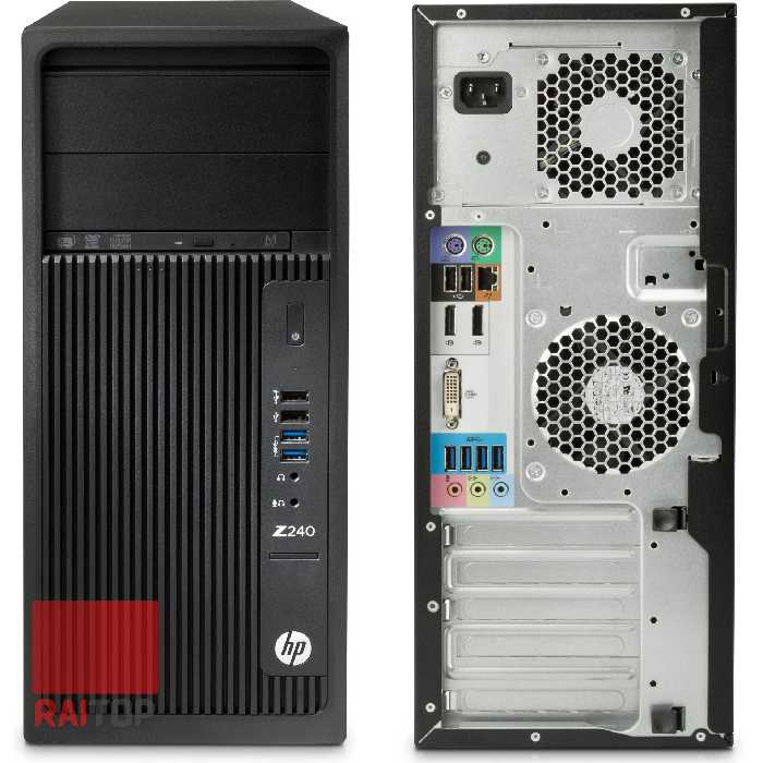 مشخصات، قیمت و خرید کیس ورک استیشن HP مدل Z240 Tower - رایتاپ