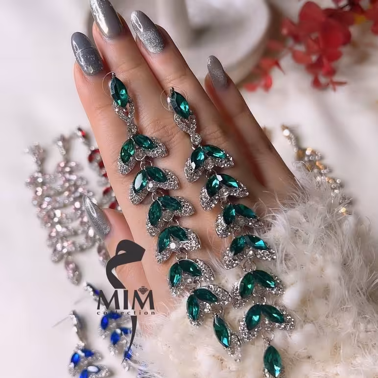 گوشواره یاقوتی