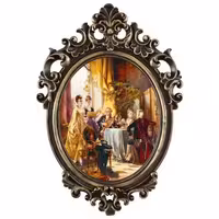 تابلو آینه ای پلی رزین مدل A MUSICAL EVENING کد PH-70016