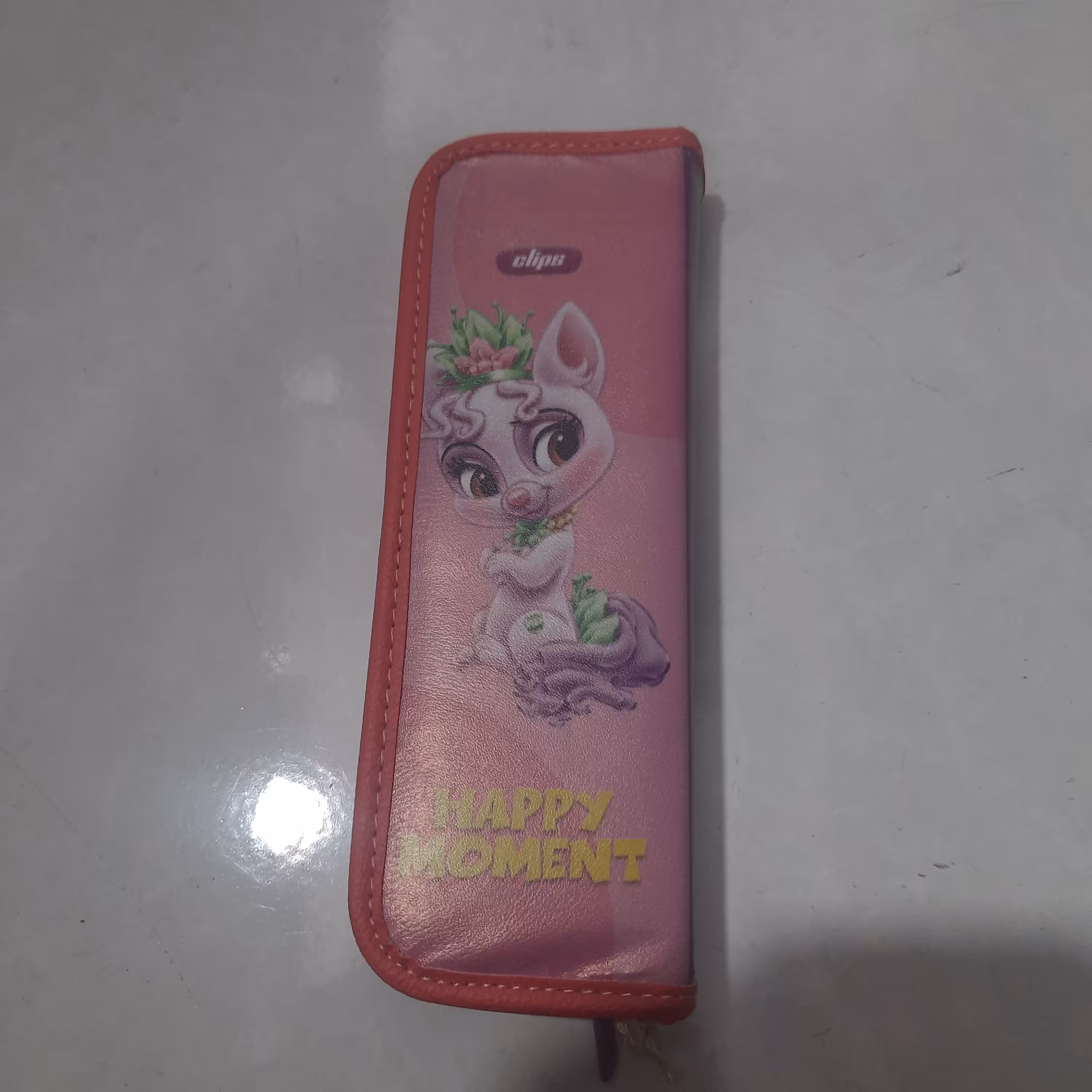 جامدادی کتابی تک زیپ کلیپس طرح فانتزی