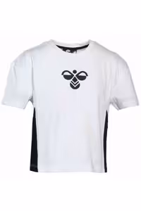 تی شرت سفید دخترانه و پسرانه بچگانه Barga Children یونیسکس hummel