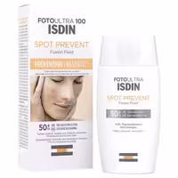 کرم ضد افتاب فتو اولترا اسپات پریونت فیوژن فلویید ایزدین  Isdin Foto Ultra 100 Spot Prevent Fusion Fluid SPF50