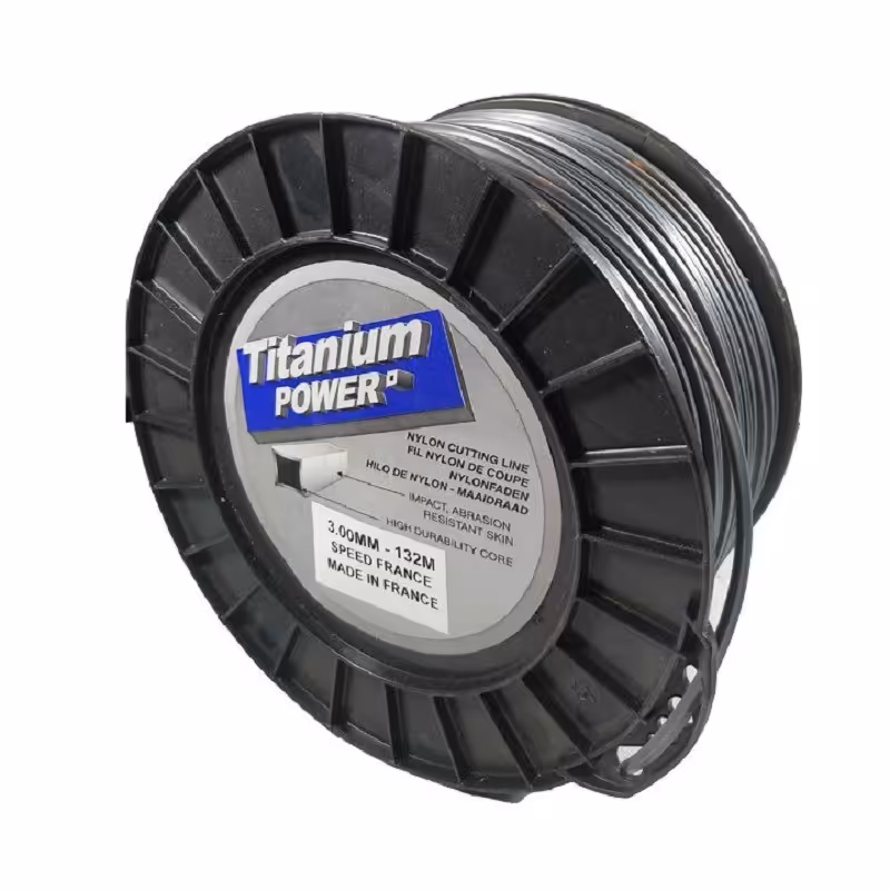 نخ علف تراش مدل چهارگوش 3 میلی متر 132 متر  تیتانیوم برند اسپید فرانس