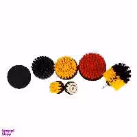 فرچه سر دریلی فور بای فور کد 885611 بسته 7 عددی