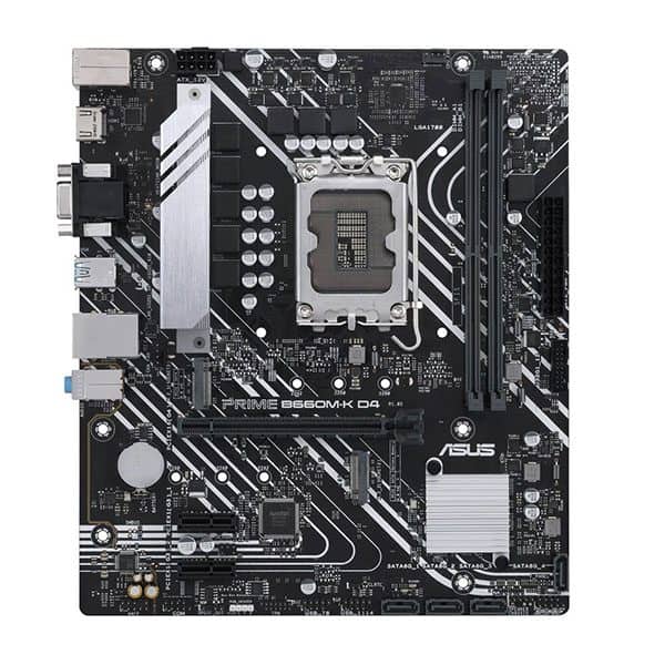 خرید و قیمت مادربرد ایسوس مدل ASUS Prime B660M-K D4 - آسیا لپتاپ