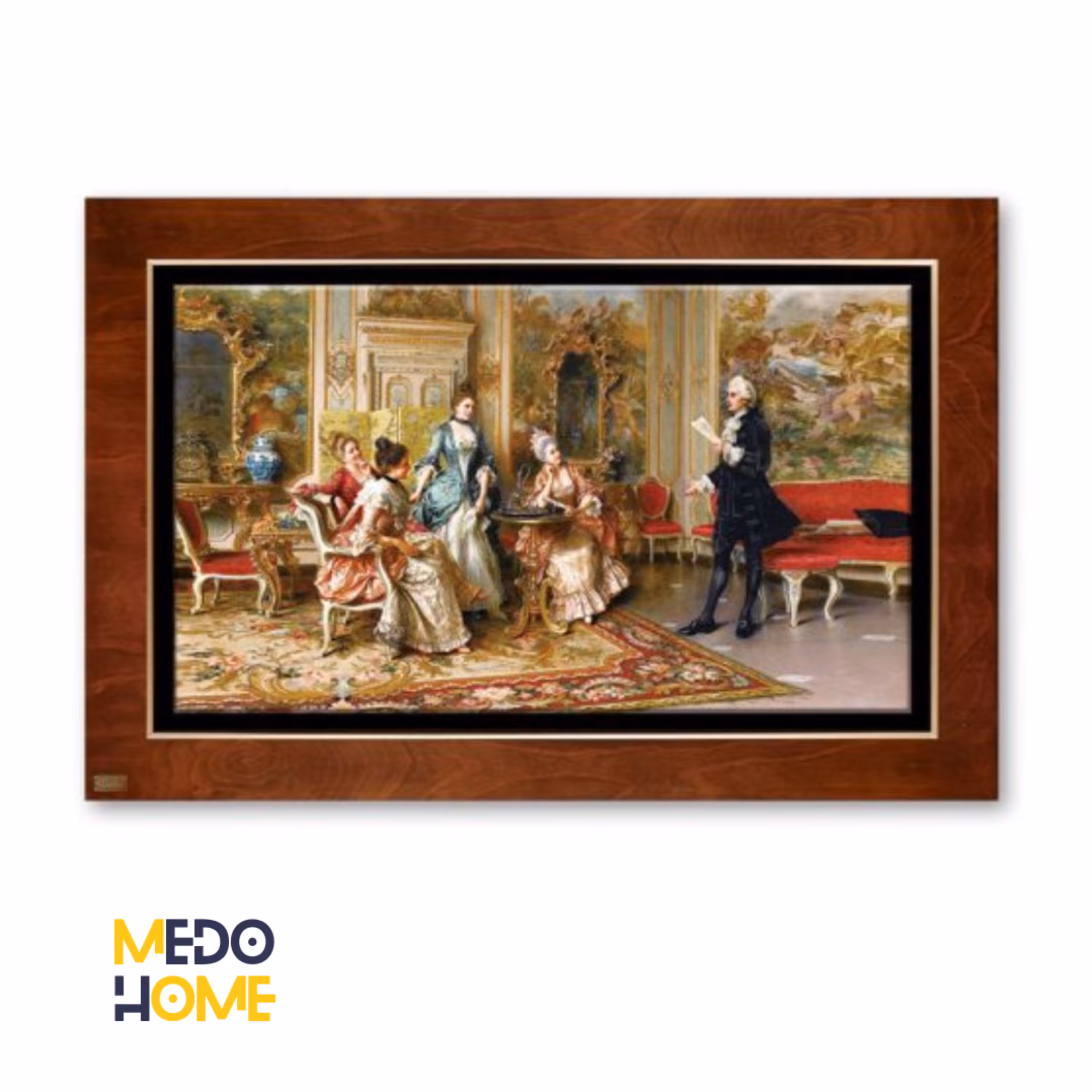 تابلو نقاشی تک خوانی(THE RECITAL) کد FWB-120X80-S