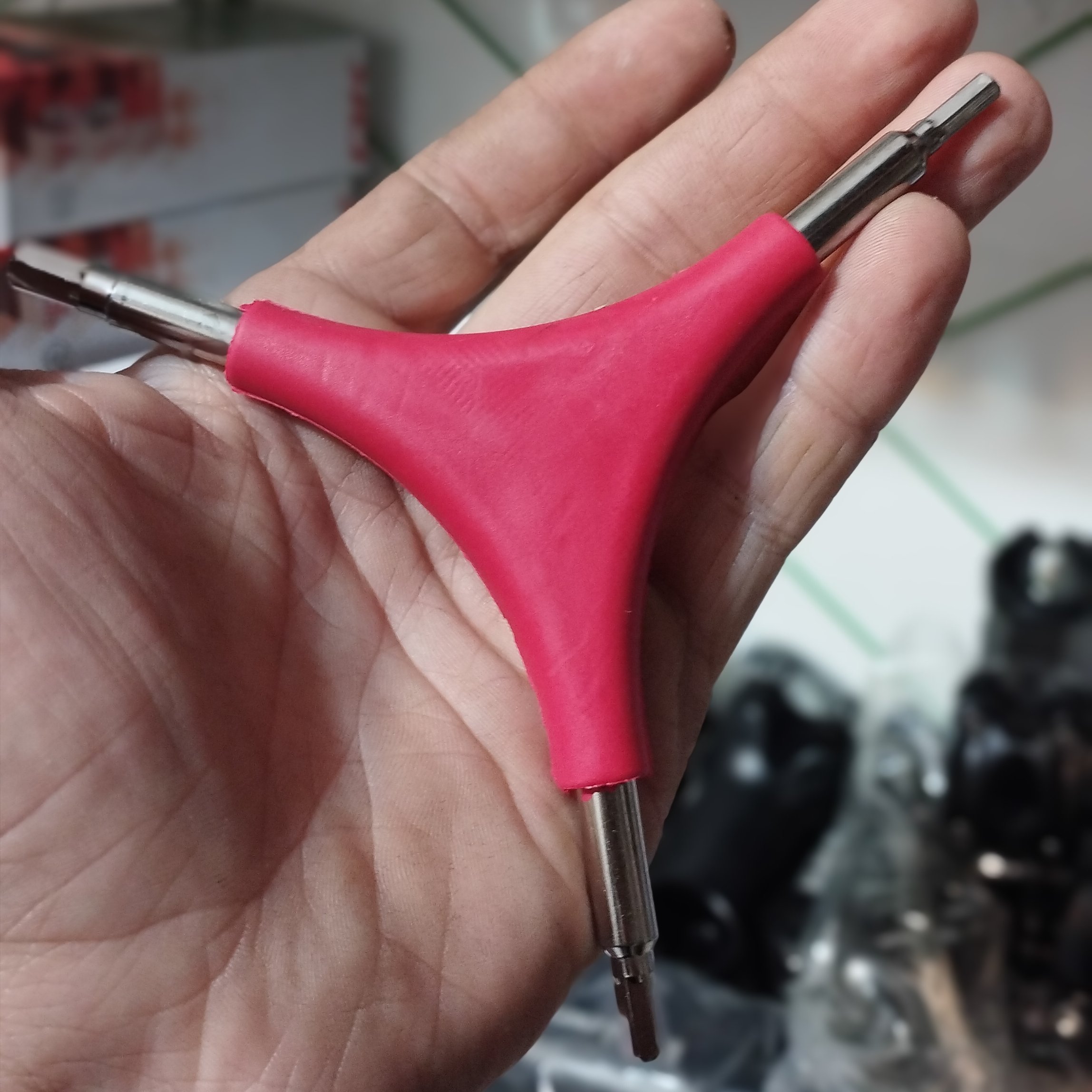 آچار آلن سه پره شماره های 4 و 5 و 6 پرکاربرد برای دوچرخه