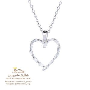 گردنبند زنانه قلب مدل NEC647S0