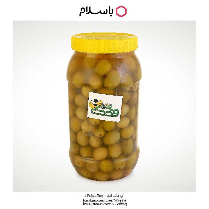 زیتون ویژه طارم 5ستاره فدک (درشت سایز5)