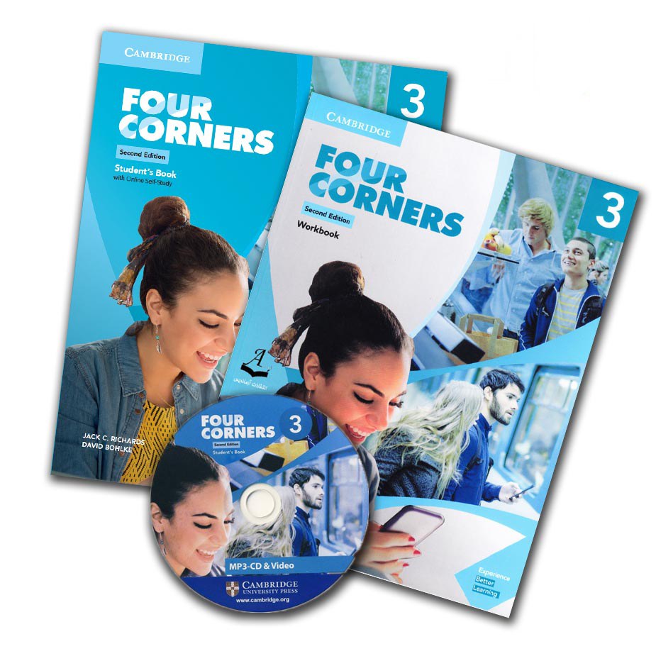 کتاب Four Corners 2nd Edition 3 به همراه CD