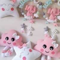 آویز در و کوسن ابری