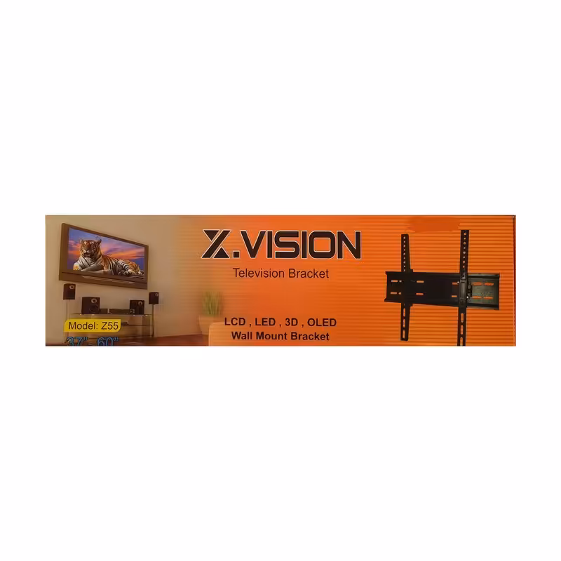 پایه دیواری تلوزیون ایکس ویژن مدل Z55 مناسب برای تلوزیون های 37 تا 60 اینچ