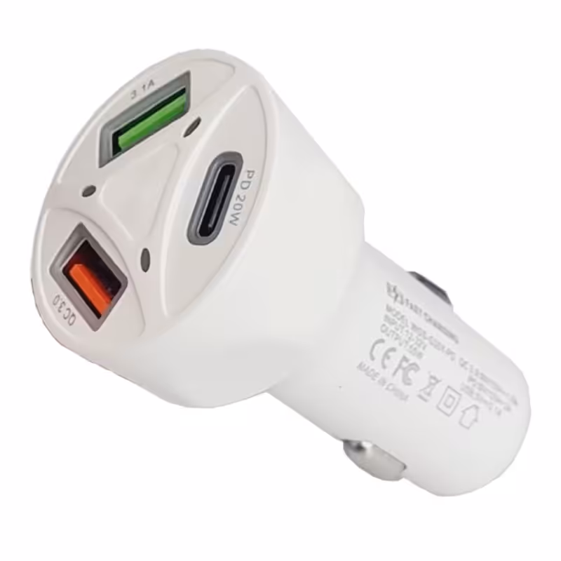 شارژر فندکی خودرو فست سه پورت مدل AR-PD8 (برند آرسون)

