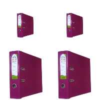 زونکنA4 سلفونی لبه فلزی تیگل دار بنفش ( بسته 4 عددی)