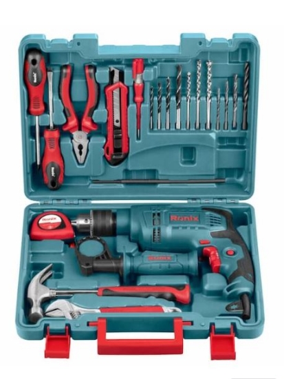 مجموعه 22 عددی دریل چکشی رونیکس مدل RH-RS0001
