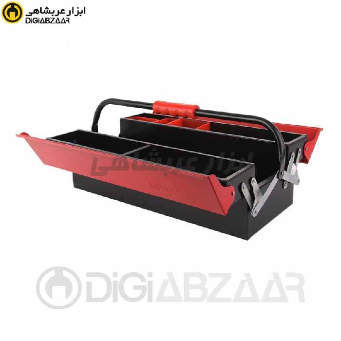 جعبه ابزار فلزی 50 سانت 2 طبقه مدل 4708