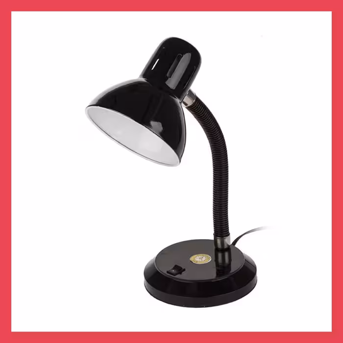 چراغ مطالعه رومیزی کریم زاده مدل DL-113 رنگ سفید