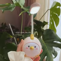 چراغ مطالعه رومیزی فانتزی طرح جوجه با قابلیت شارژ 