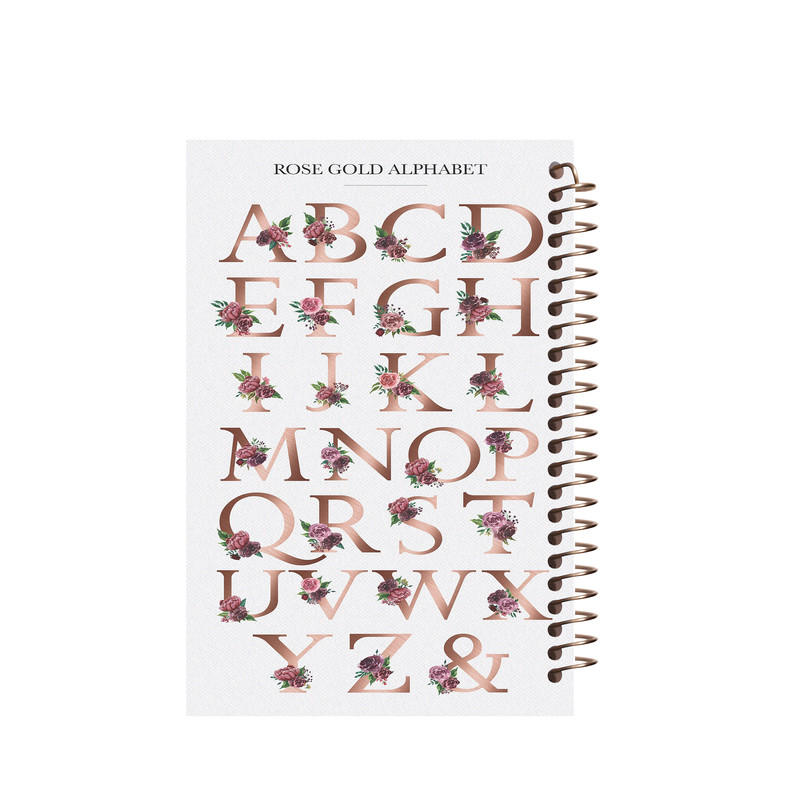 دفتر لغت مشایخ طرح حروف انگلیسی کد 9031