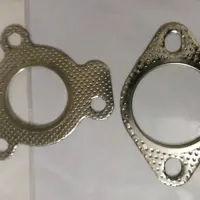 واشر  اگزوز  دو پیچ و سه پیچ طرح فلزی پراید هرکدام تکی و جداگانه  با کیفیت عالی یدک چی 