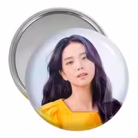 آینه جیبی خندالو مدل جیسو بلک پینک Black Pink کد 14126