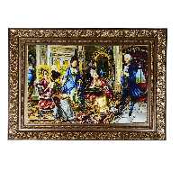 فرش شاعر جوان، دستبافت کد5