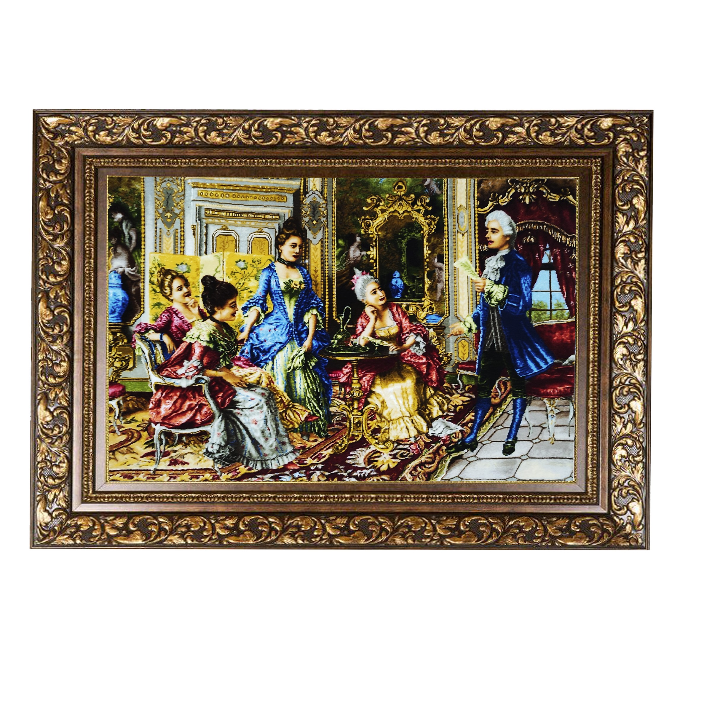 فرش شاعر جوان، دستبافت کد5