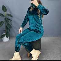 ست بلوز شلوار مخمل 