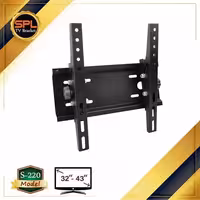 براکت دیواری تلویزیون ثابت شیب خور ،مدل s220 مخصوص تلویزیون های 32تا43 اینچ lcd,led 