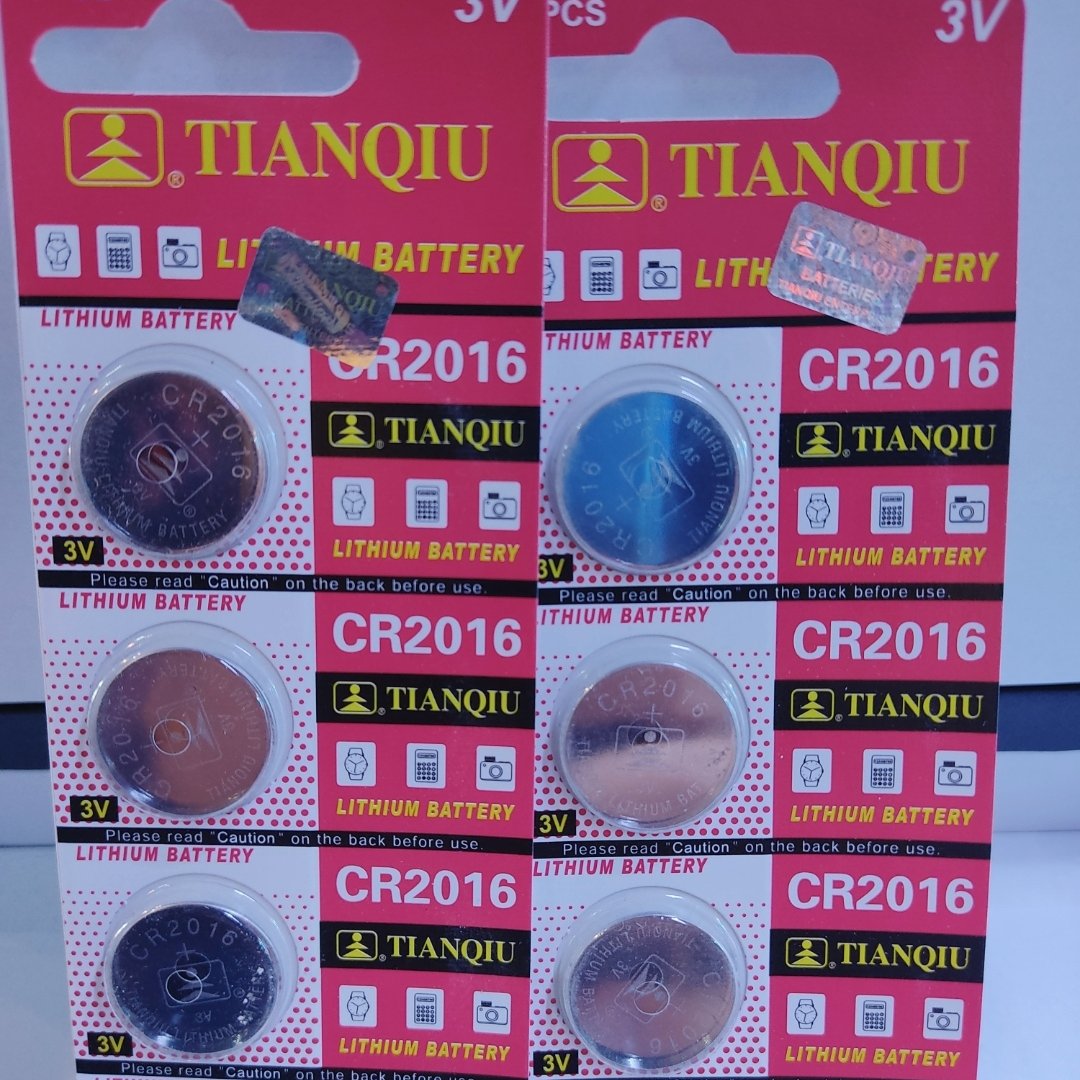 باتری سکه ای CR2016 . باتری ریالی 2016