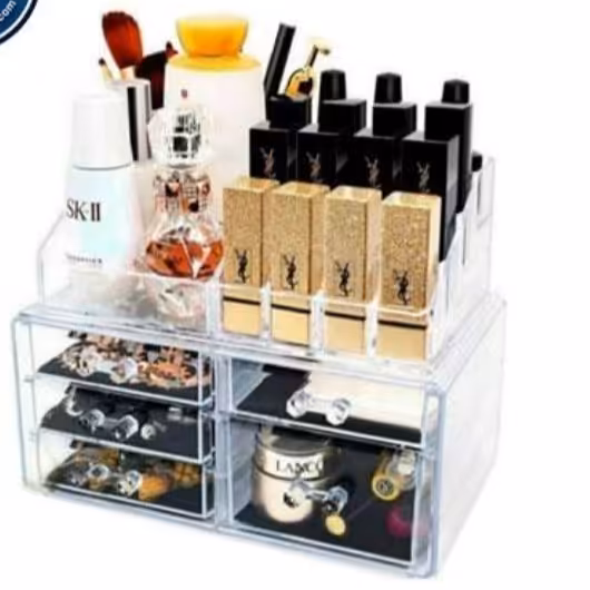 استند لوازم آرایشی پنج کشو اکرولیک 