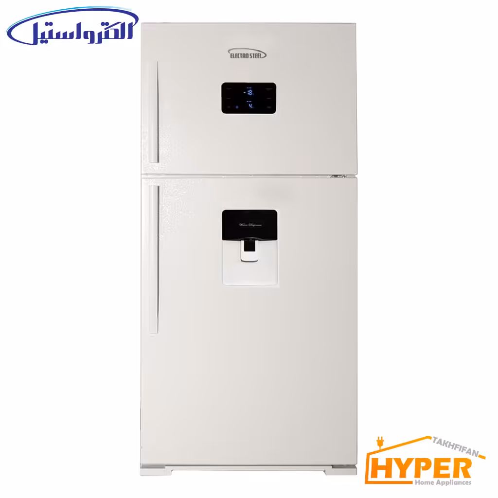 یخچال فریزر الکترواستیل ES32W سری واید سفید چرم