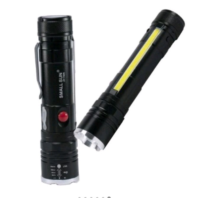 چراغ قوه زوم دار T6 26 cob