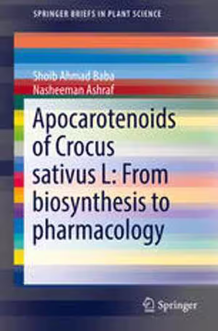 [PDF] دانلود کتاب Apocarotenoids Of Crocus Sativus L - From Biosynthesis To Pharmacology, 2016