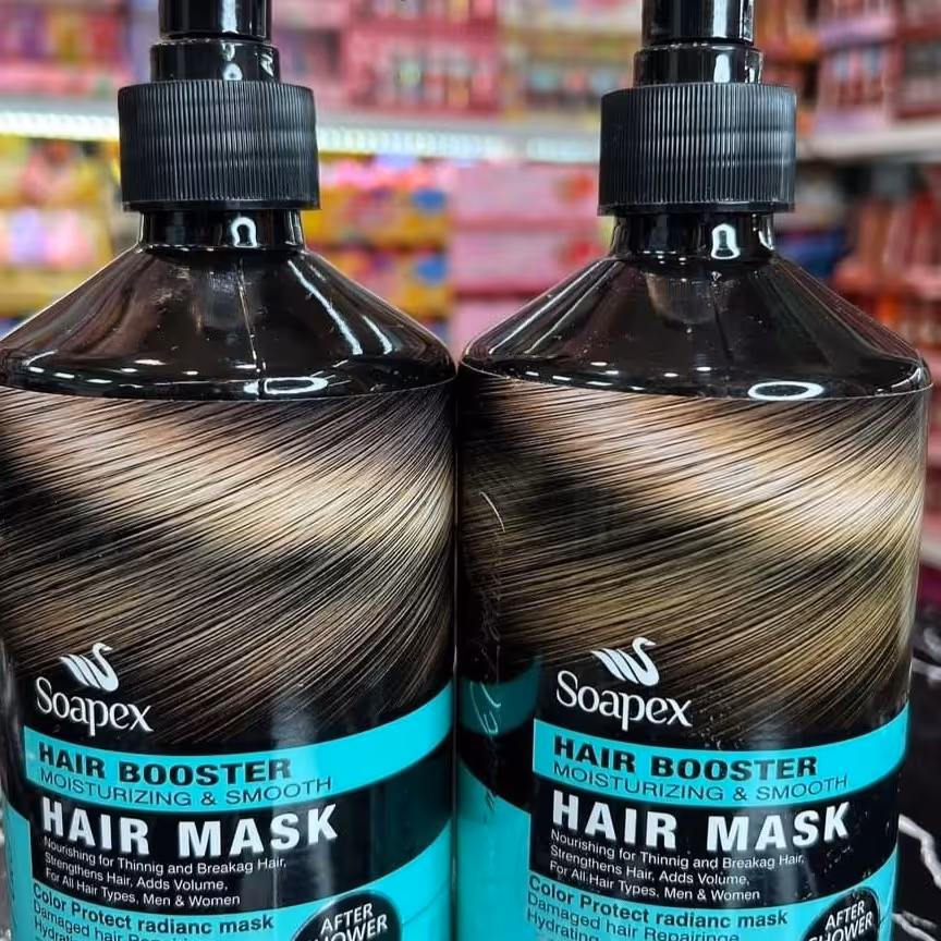 ماسک مو سوپکس پمپی بدون ابکشی دارای عصاره روغن زیتون آلوئه وارارسال فوری ورایگان 