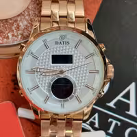 ساعت دوزمانه فلزی 