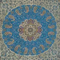 رومیزی ترمه طرح نسترن 