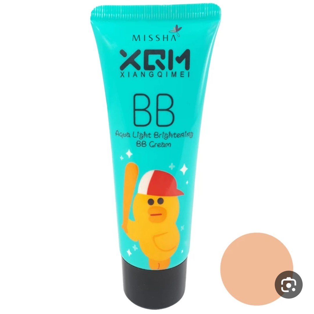 بی بی کرم  میشا اصل  طرح جوجه لیبل دار و هولوگرام دار پوشش دهی عالی 