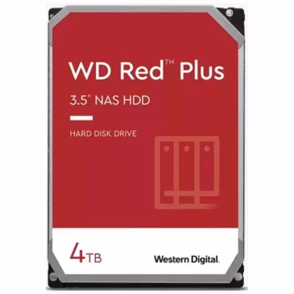 هارد اینترنال وسترن دیجیتال Red Plus ظرفیت 4 ترابایت