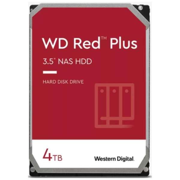 هارد اینترنال وسترن دیجیتال Red Plus ظرفیت 4 ترابایت
