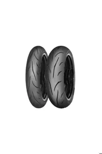 لاستیک موتورسیکلت YAMAHA R125 MITAS SPORT FORCE   100 80 17 130 70 مجموعه Mitas
