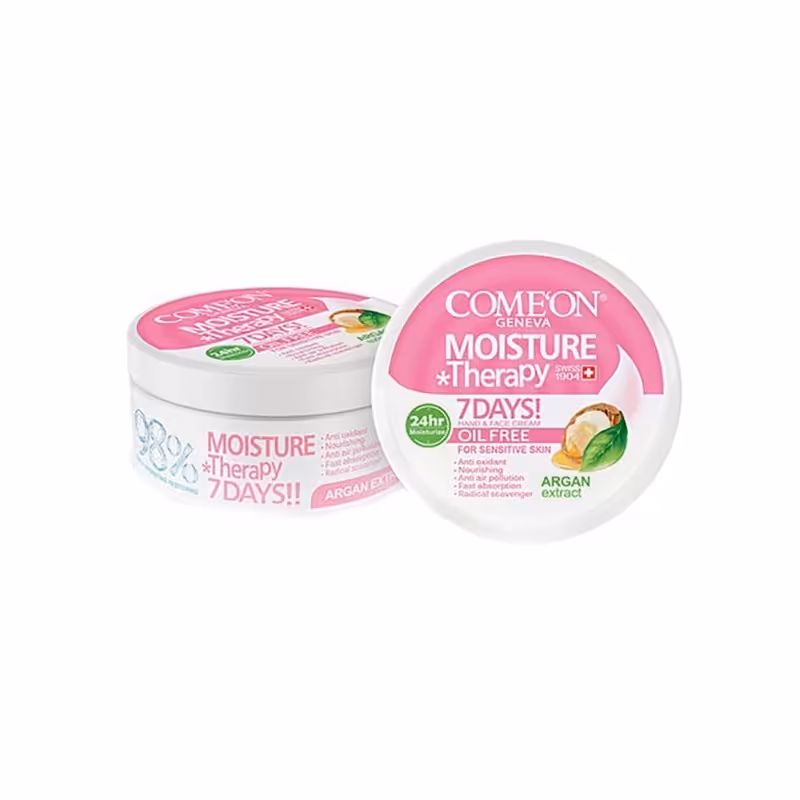 کرم مرطوب کننده مناسب پوست چرب فاقد چربی Oil Free حاوی عصاره آرگان کامان 240 میل