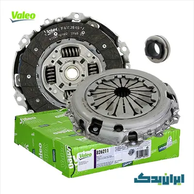 دیسک و صفحه پژو 206 رانایی والئو سبز اصلی Valeo (دارای شناسه کالا)