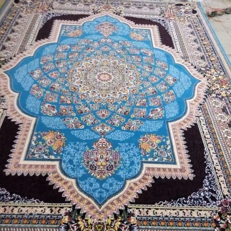 فرش طرح  700شانه ورژن لوکس وزن 35 کیلو دستگاه تکسیما بهترین الیاف هیدست شده پس کرایه 
